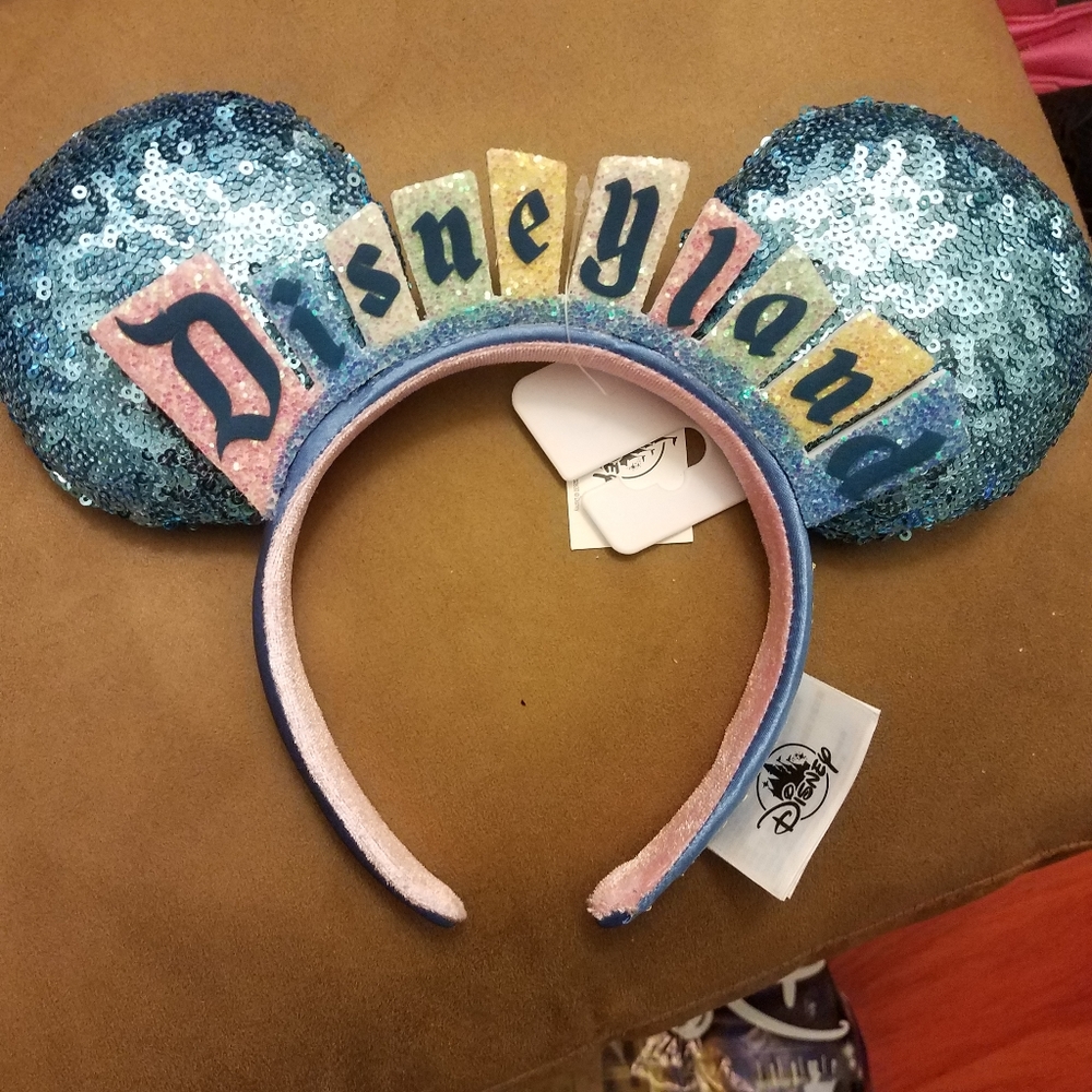 NWT Marquee Mickey Ears - Disneyland